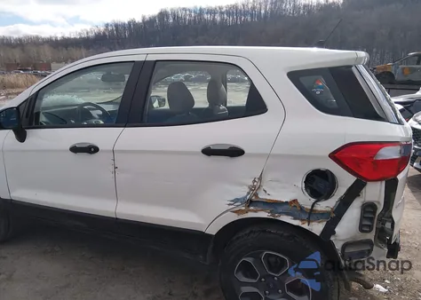 2020 Ford Ecosport S from USA, damaged, VIN MAJ6S3FL0LC394440